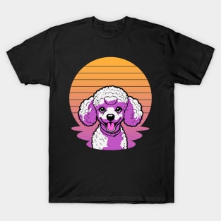 cute poodle dog enthusiasts breeds dog T-Shirt